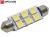 Żarówka Led C10W 42mm 12V 24V DC 6x SMD 5050 Biały Neutralny 4500K OPTICON