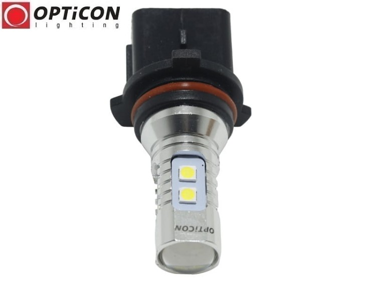 Żarówka Led P13W 12V DC 10x SMD 3030 Biały Zimny 6000K CANBUS OPTICON PREMIUM