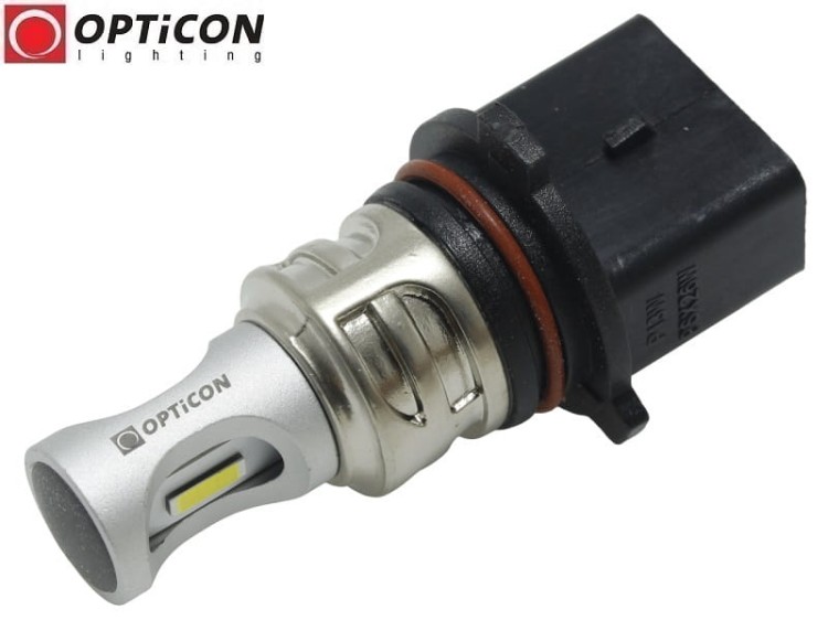 Żarówka Led P13W 12V DC 2x SMD CSP Biały Zimny 6000K CANBUS OPTICON PREMIUM