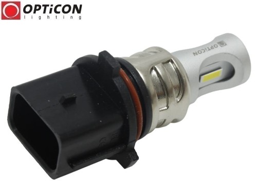 Żarówka Led P13W 12V DC 2x SMD CSP Biały Zimny 6000K CANBUS OPTICON PREMIUM
