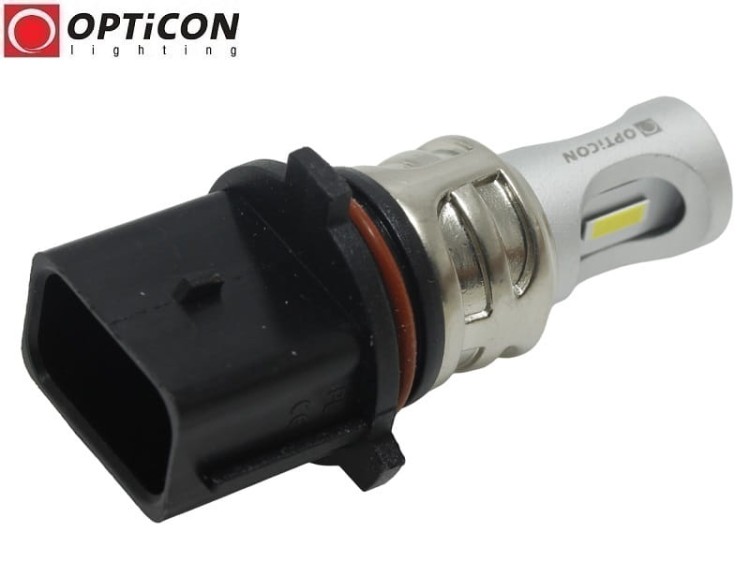 Żarówka Led P13W 12V DC 2x SMD CSP Biały Zimny 6000K CANBUS OPTICON PREMIUM