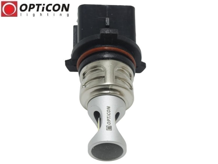 Żarówka Led P13W 12V DC 2x SMD CSP Biały Zimny 6000K CANBUS OPTICON PREMIUM
