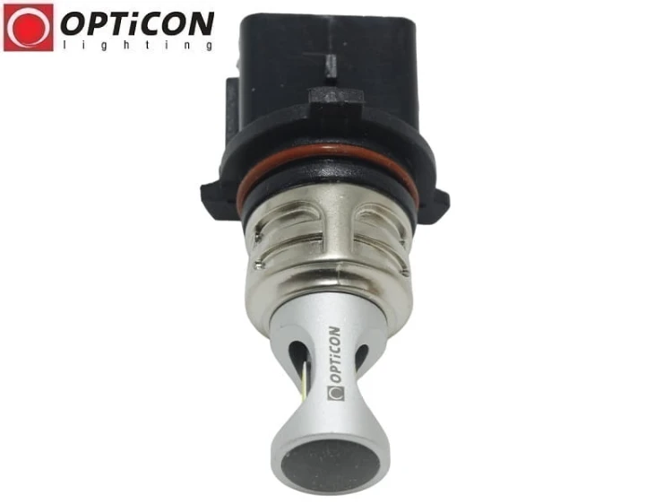 Żarówka Led PSX26W 12V DC 2x SMD CSP Biały Zimny 6000K CANBUS OPTICON PREMIUM