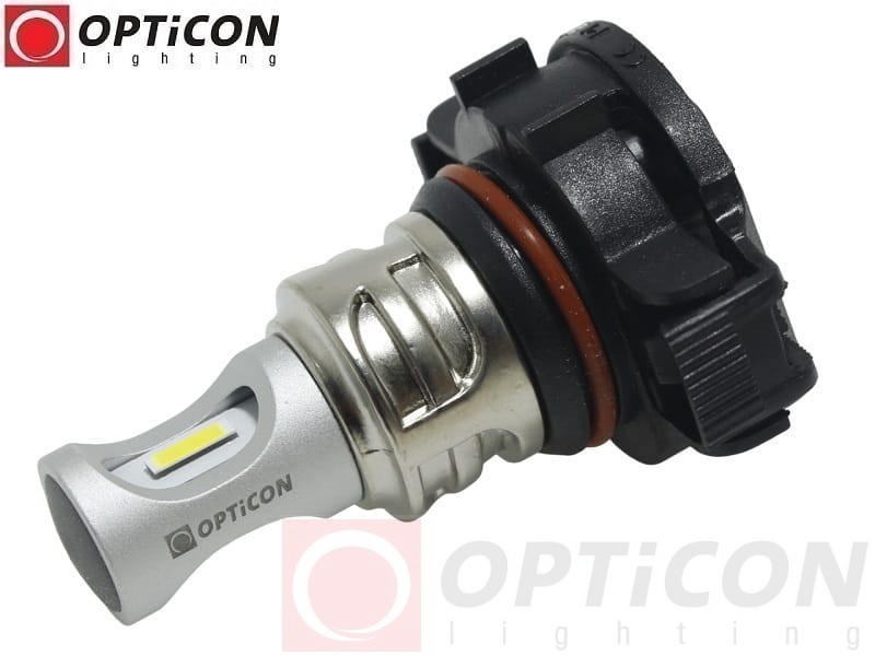 Żarówka Led Ps19W H16 5202 12V DC SMD CSP Biały Zimny 6000K CANBUS OPTICON PREMIUM