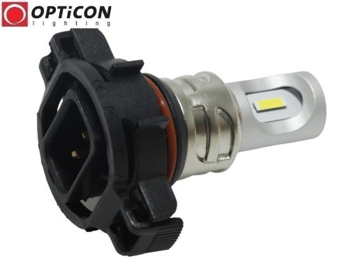 Żarówka Led Ps19W H16 5202 12V DC SMD CSP Biały Zimny 6000K CANBUS OPTICON PREMIUM