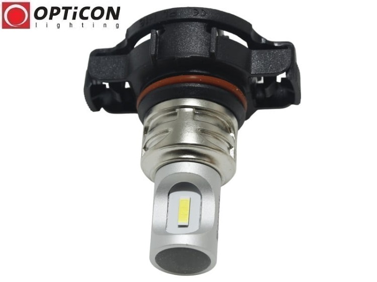 Żarówka Led Ps19W H16 5202 12V DC SMD CSP Biały Zimny 6000K CANBUS OPTICON PREMIUM