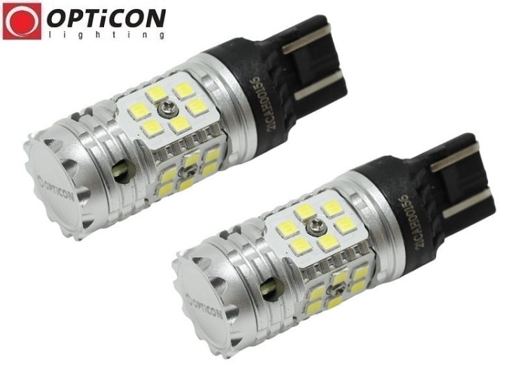 Toyota Proace -  Światła do jazdy dziennej LED DRL W21/5W T20 OPTICON PREMIUM - Zestaw 2 żarówki