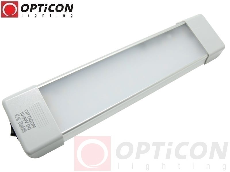 Panel LED 7,2W 10-30V DC 36x SMD2835 ( 3x12 ) 120st Biały Ciepły 3000K 12V 24V OPTICON