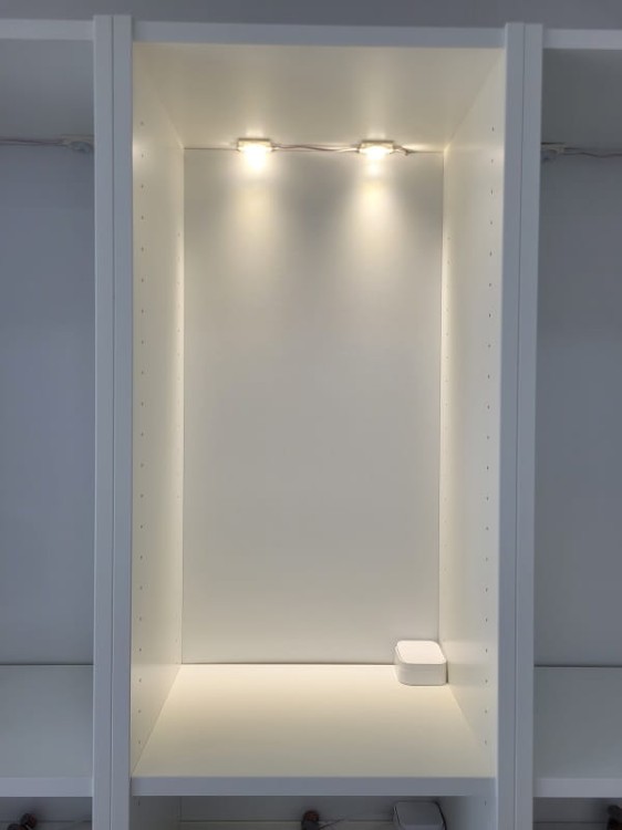 Moduł LED 12V 1,5W IP67 12x56st 1x SMD3030 Biały Neutralny 4000K