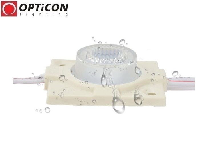 Moduł LED 12V 1,5W IP67 12x56st 1x SMD3030 Czerwony