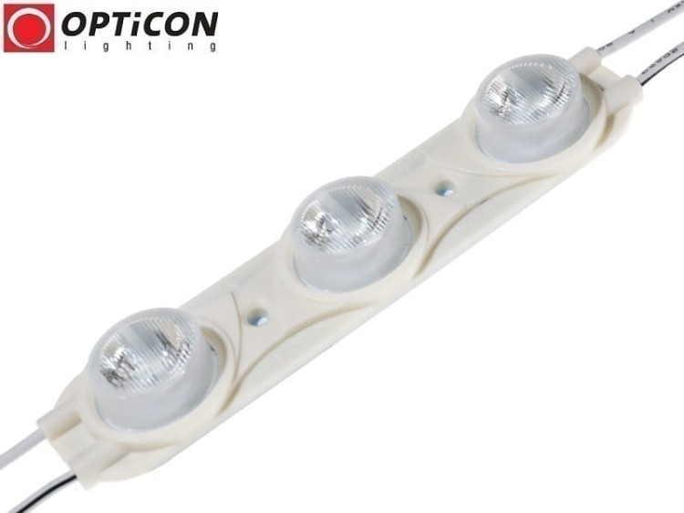 Moduł LED 12V 3W IP67 16x27st 3x SMD2835 Biały Ciepły 3000K