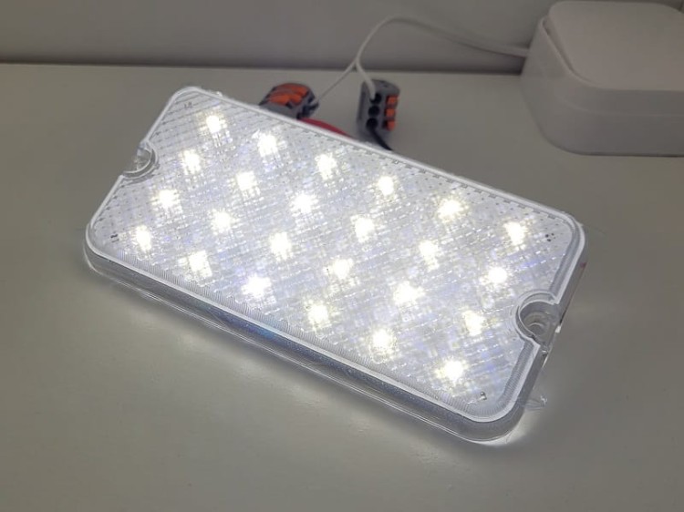 Panel LED 4,8W 10-30V DC 24x SMD2835 ( 4x6 ) 120st Biały Neutralny 4500K 12V 24V OPTICON