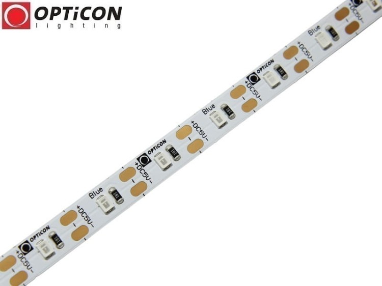 Taśma LED 5V 300 SMD 2835 8mm IP20 3,6W/m Niebieski OPTICON PREMIUM