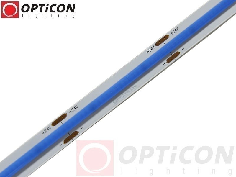 Taśma LED 24V COB 2400 SMD 10mm IP20 10W/m Niebieski OPTICON PREMIUM