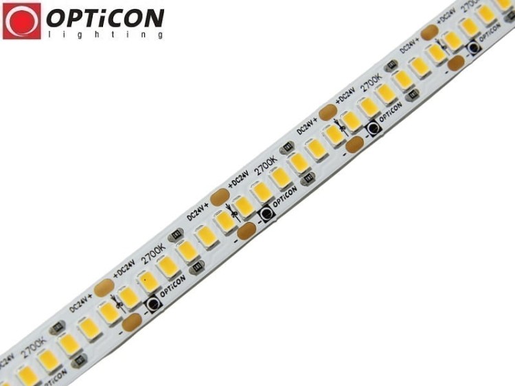 Taśma LED 24V 1200 SMD 2835 10mm IP20 19,2W/m Biały Ciepły 2700K OPTICON PREMIUM