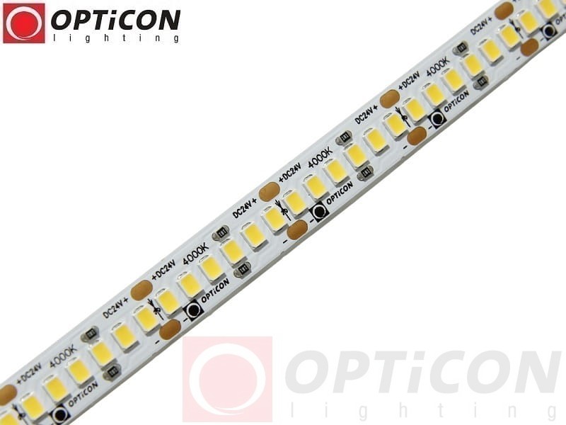 Taśma LED 24V 1200 SMD 2835 10mm IP20 19,2W/m Biały Neutralny 4000K OPTICON PREMIUM