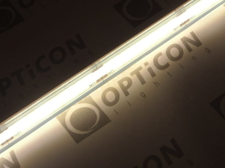 Taśma LED 24V COB 1600 SMD 10mm IP68 8W/m Biały Neutralny 4000K OPTICON PREMIUM