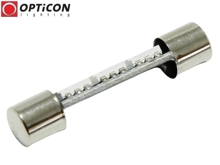 Żarówka Led C1,2W 30mm 12V DC 3x SMD 3030 Biały Neutralny 4500K OPTICON