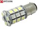 Żarówka Led P21/5W Bay15d 1157 30x SMD5050 DUAL COLOR 15/15 CW OPTICON