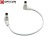 Konektor DC 5,5/2,1mm Biały Żeński Dwustronny - dla taśm Led
