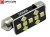 Żarówka Led C5W 36mm 12V DC 9x SMD 3030 Biały Zimny 6000K OPTICON