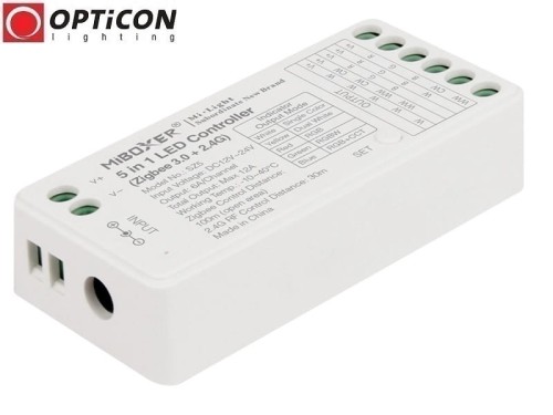 Sterownik Taśm LED MiLight 5in1 SZ5 12A 12V / 24V DC 2,4G + Zigbee 3.0