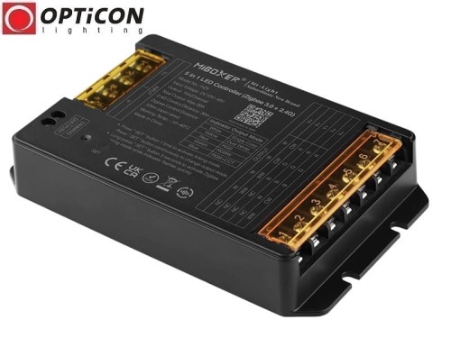 Sterownik Taśm LED MiLight 5in1 HZ5 30A 12V / 24V DC RF 2,4G + Zigbee 3.0
