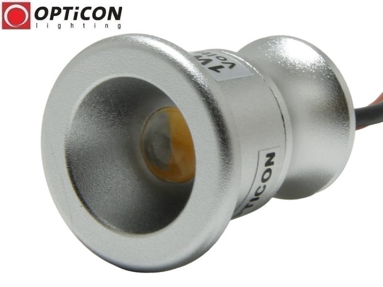 Moduł LED 1W 12V DC 60st IP65 Biały Ciepły 3000K OPTICON