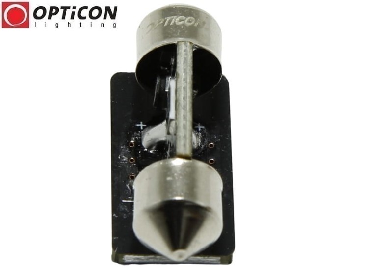 Żarówka Led C5W 31mm 12V DC 9x SMD 3030 Biały Zimny 6000K OPTICON