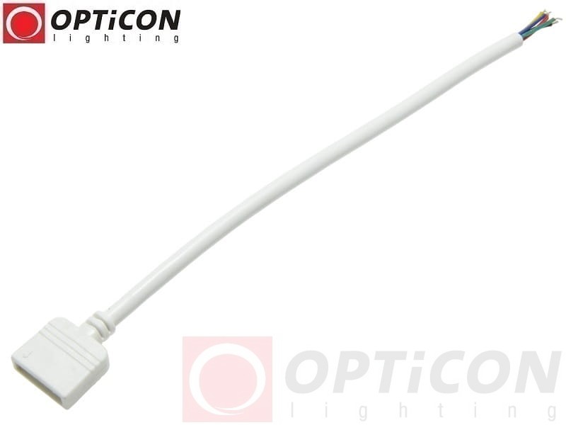 Konektor Szybkozłączka żeńska z przewodem do łączenia Taśm Led RGB / RGBW 12mm {shop_name}