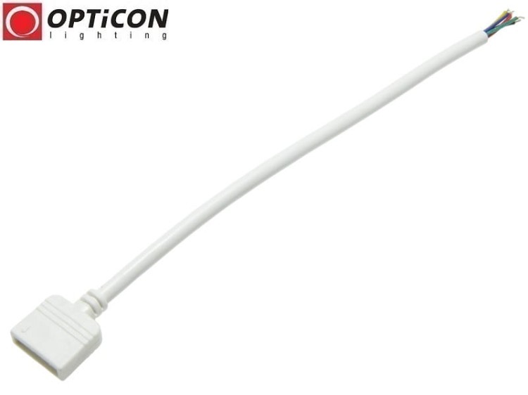 Konektor Szybkozłączka żeńska z przewodem do łączenia Taśm Led RGB / RGBW 12mm {shop_name}