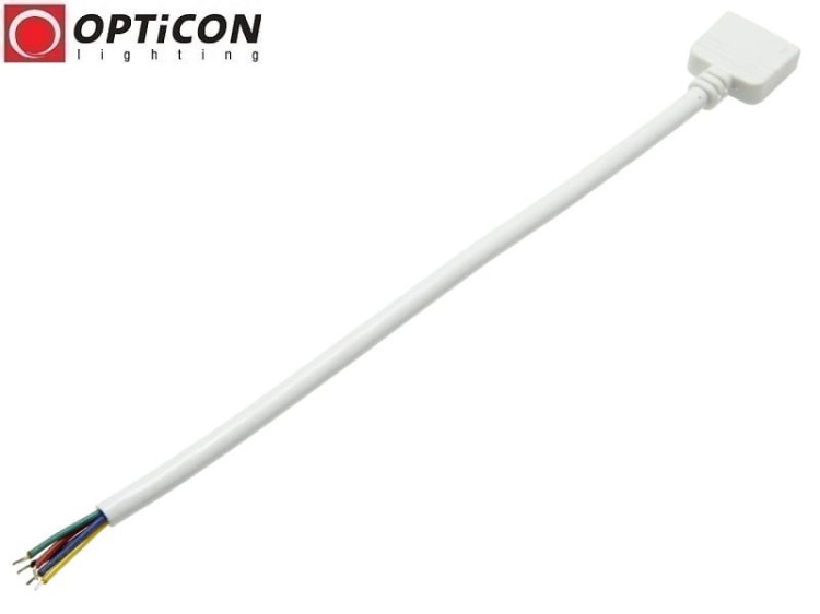 Konektor Szybkozłączka żeńska z przewodem do łączenia Taśm Led RGB / RGBW 12mm {shop_name}