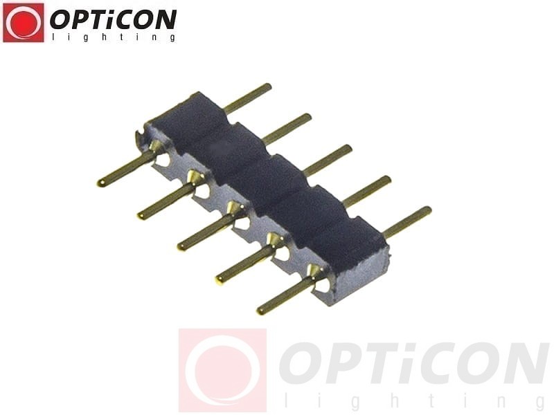 Konektor Szybkozłączka męska 5PIN do łączenia Taśm Led RGB / RGBW 12mm {shop_name}