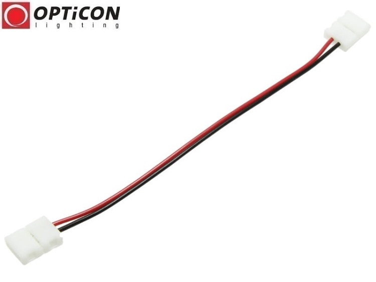 Konektor Szybkozłączka z przewodem do łączenia dwóch Jednokolorowych Taśm Led 8mm