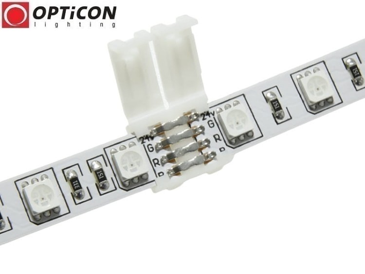 Konektor Szybkozłączka do łączenia dwóch Taśm Led RGB 10mm