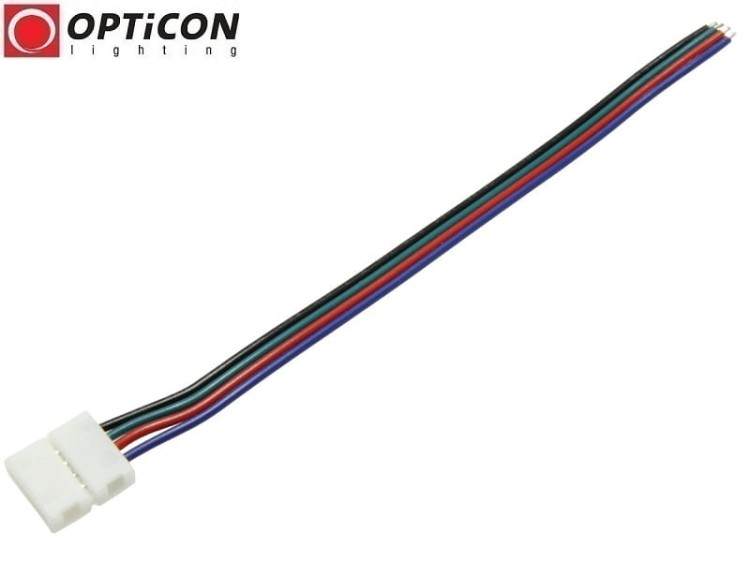 Konektor Szybkozłączka do połączenia Taśmy Led RGB 10mm z kontrolerem