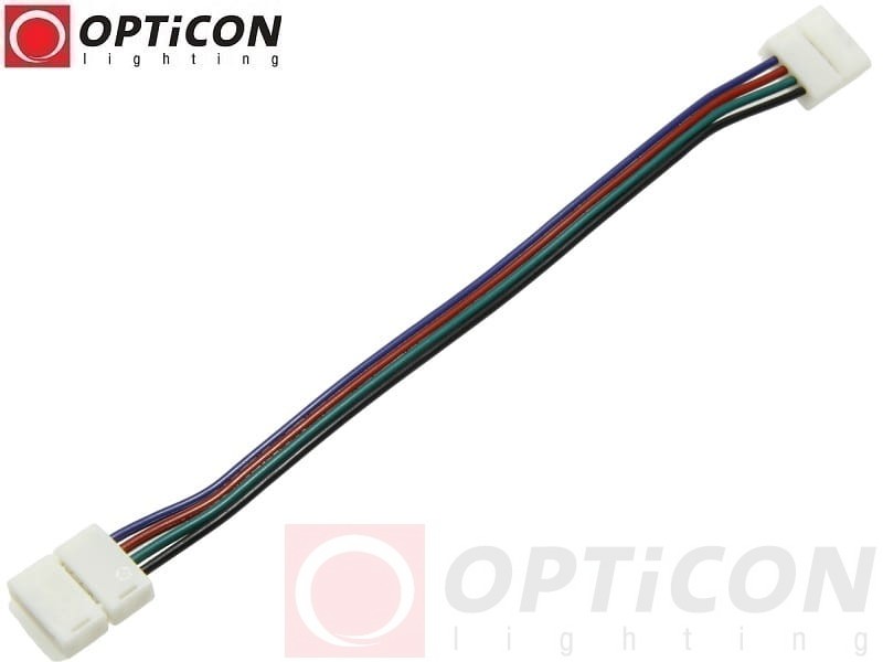 Konektor Szybkozłączka z przewodem do łączenia dwóch Taśm Led RGB 10mm