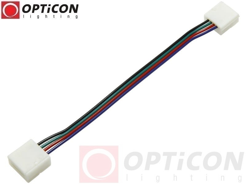 Konektor Szybkozłączka z przewodem do łączenia dwóch Taśm Led RGB 10mm IP65