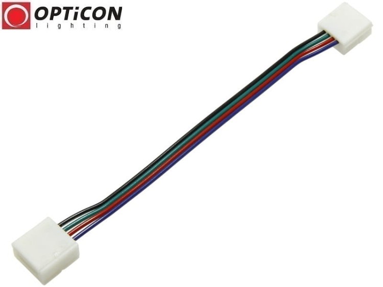 Konektor Szybkozłączka z przewodem do łączenia dwóch Taśm Led RGB 10mm IP65