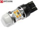 Żarówka Led W21/5W 7443CK T20 20x SMD 3030 DUAL COLOR 4/16 CW OPTICON PREMIUM