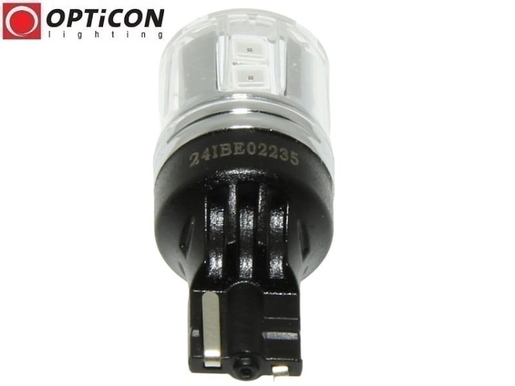 Żarówka Led W16W T15 12V 12x SMD 3030 Czerwony CANBUS OPTICON PREMIUM
