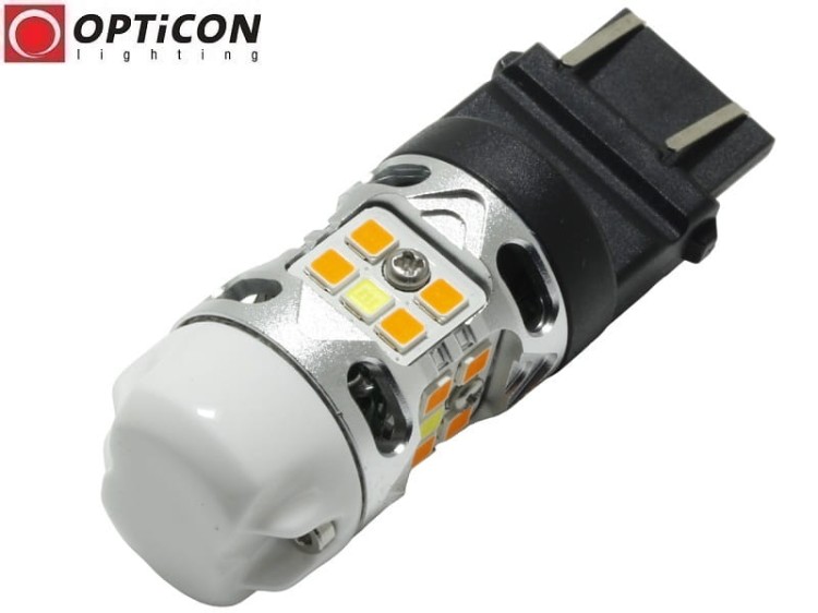 Żarówka Led P27/7W 3157 20x SMD 3030 DUAL COLOR 4/16 CW OPTICON PREMIUM