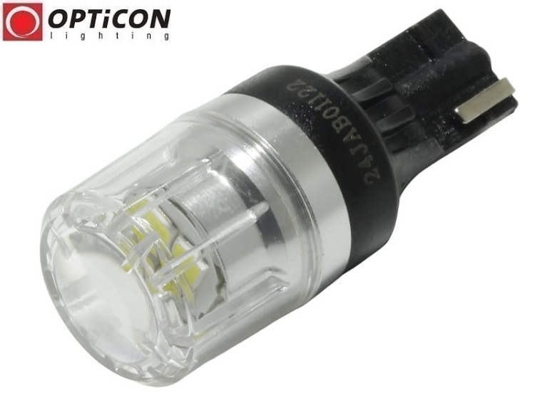 Żarówka Led W16W T15 12V DC 4x SMD 3030 Biały Zimny 6000K CANBUS OPTICON PREMIUM