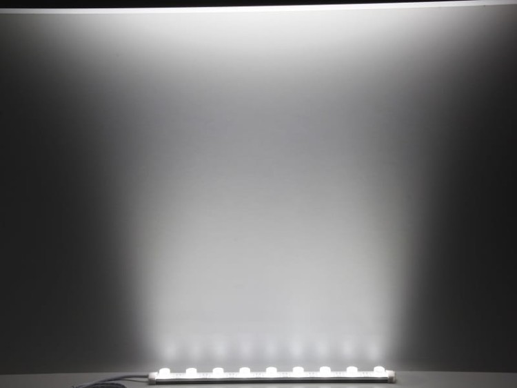Moduł LED 12V 14W IP67 50cm 10x60st 9x SMD3030 Biały Zimny 6000K