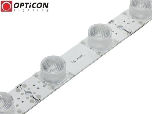 Moduł LED 24V 28W IP20 100cm 10x60st 18x SMD3030 Biały Zimny 6000K