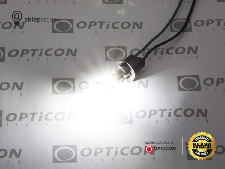 Mitsubishi L200 - Światło wsteczne / cofania LED W16W T15 Opticon Premium - 1 żarówka