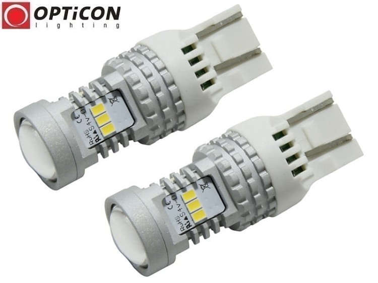 Toyota Proace -  Światła do jazdy dziennej LED DRL W21/5W T20 OPTICON - Zestaw 2 żarówki