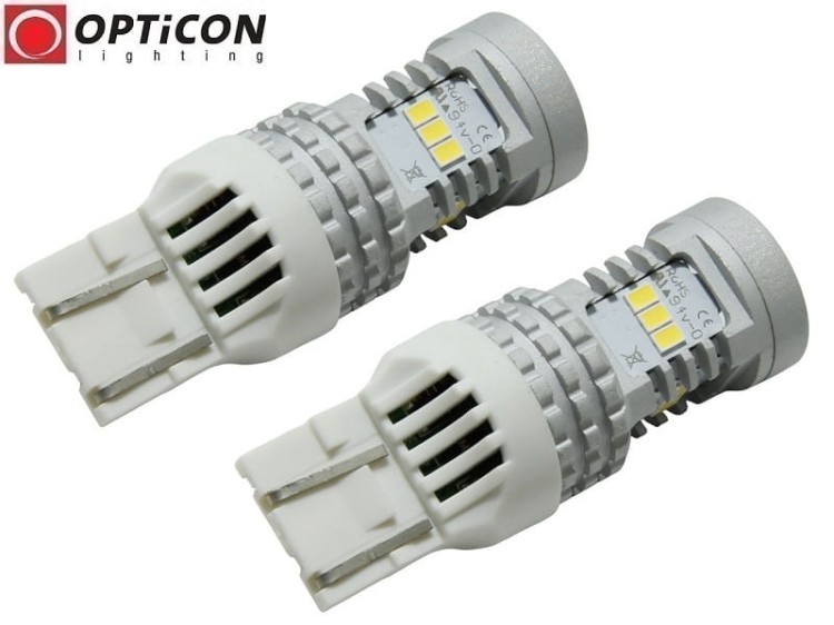 Toyota Proace -  Światła do jazdy dziennej LED DRL W21/5W T20 OPTICON - Zestaw 2 żarówki