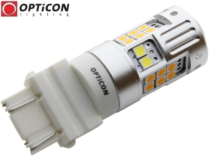 Żarówka Led P27/7W 3157 30x SMD 3030 DUAL COLOR 6/24 CW OPTICON PREMIUM