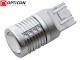Żarówka Led W21/5W T20 7443 12V 20x SMD 3030 Czerwony CANBUS OPTICON PREMIUM